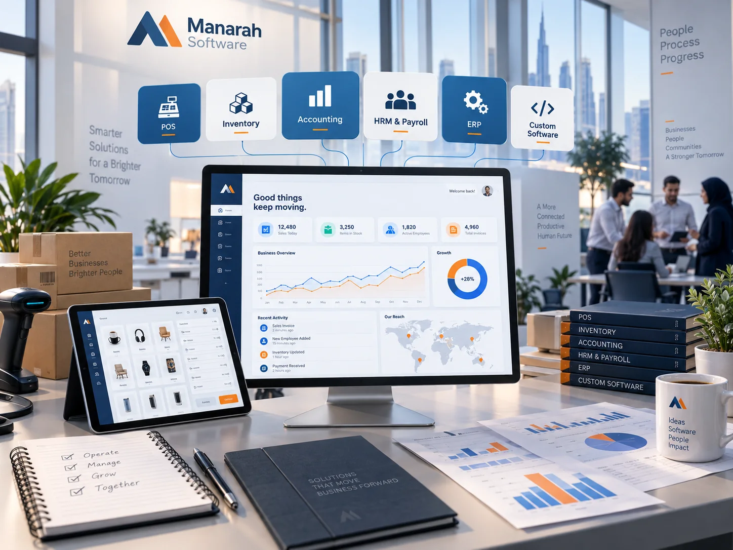 Integrated Manarah software solutions